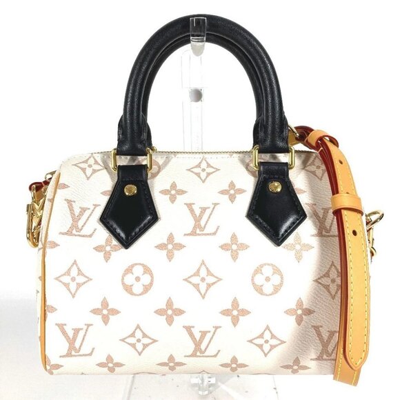 LOUIS VUITTON M46906 MonogramDune Speedy-Bandouliere 20 2-Way Bag Hand Bag - Picture 1 of 16